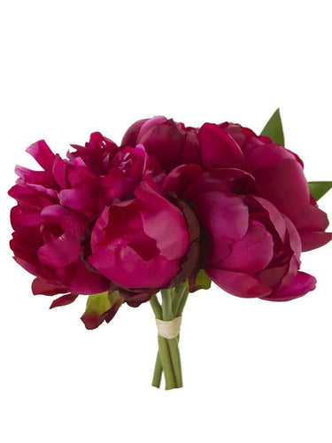AmBest Peony Bundle Beauty 10" - Artificial Flora Silk