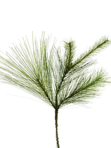 Evergreen Spray Green 15-inch silk artificial pine branches