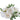 AmBest Fresh Touch Rose/Peony Bundle w/ Eucalyptus Cream 12" - Artificial Flora Silk