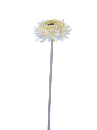 AmBest Chrysanthemum Stem Cream-White 18.5" - Uncategorized Silk