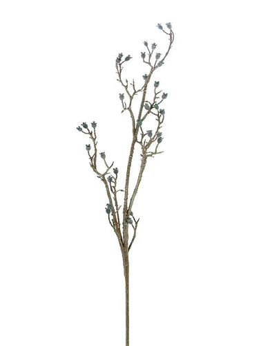 AmBest Pod Branch Blue Grey 51" - Artificial Flora Silk