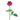 AmBest Real Touch Rose Bud Stem Crimson 23" - Silk