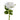 AmBest Real Touch Open Rose Cream-White 17'' - Artificial Flowering Plants Silk