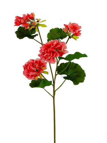 AmBest Real Touch Geranium Spray Coral 26" - Silk