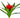 AmBest UV Bromeliad Spray Red 22" - Artificial Non-Flowering Plants Silk