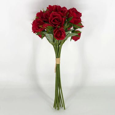 Le Fleur Rose Bundle Red 12" - Uncategorized Silk