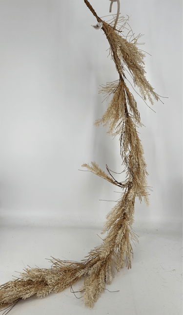 Allstate Rattail Grass Garland 6' - Garlands Silk