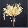 Mixed Leaves Bush Cream 12in silk artificial plant, cream-toned non-flowering foliage by Direct Export