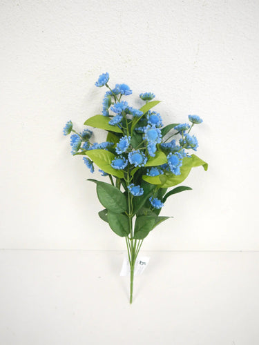 Supreme Heather Bush Blue - Artificial Flowering Plants Silk