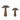 Melrose Wood Floral Mushroom (2 Sizes) - Uncategorized Merchandise