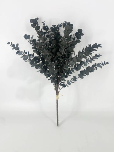Le Fleur Eucalyptus Spray 26" Black - Silk