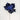 Supreme Magnolia Stem Royal Blue 23" - Artificial Flowering Plants Silk