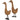 Deco Marché Brown Wood/Metal Duck Sculpture (2 Sizes) - Sculptures & Statues Merchandise