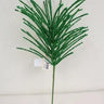 Supreme Glitter Pine Needle Berry Stem Green 24" - Artificial Non-Flowering Plants Silk