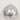 Supreme Ball Ornament Silver (Box of 6) 4"D - Holiday Ornaments Merchandise