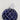 Supreme Ball w/ Glitter Ornament Blue (Box of 2) 6" - Holiday Ornaments Merchandise