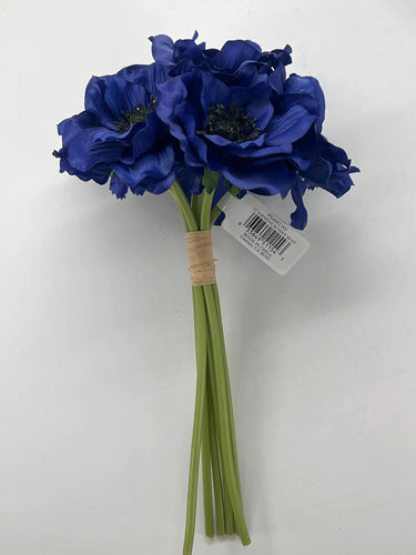 Allstate Anemone Bundle X6 Blue 12" - Uncategorized Silk