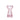 Diamond Star Pink Angel Shaped Glass Vase 4.3"D x 7.1"H - Vases Merchandise