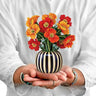 FreshCut Paper LLC Mini French Poppies Pop-Up Greeting Card - Greeting Cards Merchandise