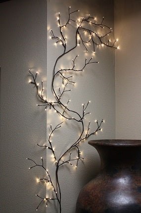 Willow Vine Branch w/ Twinkle Timer 90"