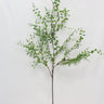 Supreme Button Leaf Spray GN 37" - Artificial Non-Flowering Plants Silk