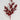 Supreme Glitter Eucalyptus Spray Red 31" - Artificial Non-Flowering Plants Silk