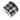 Jascotina Inc White/Black Buffalo Check Ribbon 2.5"X10 - Ribbon