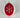 Supreme Felt Snowflake Ornament Red/White 4" - Uncategorized Merchandise