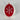 Supreme Felt Snowflake Ornament Red/White 4" - Uncategorized Merchandise