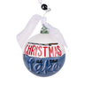 Lake Life with Santa Ornament by Glory Haus, 6-inch holiday ornament in red, white and blue