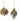 Direct Export Glass Swirl Ball or Drop Orn (2 Asst) Rainbow 4" - Holiday Ornaments Merchandise