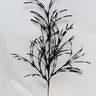 Supreme Glitter Spike Spray Black 31" - Artificial Non-Flowering Plants Silk