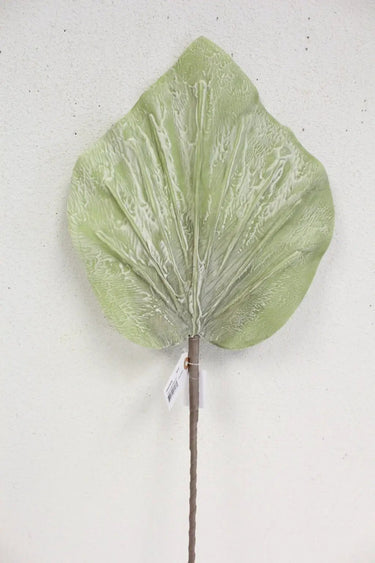 Supreme Foam Fan Palm Spray Green 33" - Uncategorized Silk