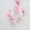 Supreme Curly Spray Pink/White 31" - Artificial Non-Flowering Plants Silk