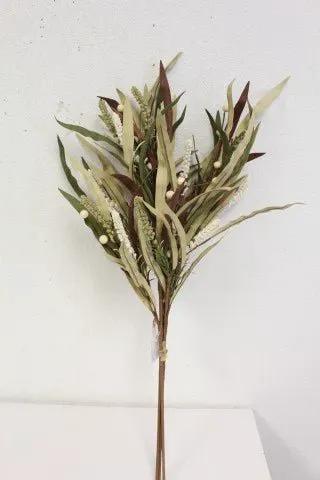 Supreme Berry/Astible Bundle x3 Cream/Green 30" - Artificial Flowering Plants Silk