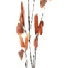 Silk Orange Berry Leaves Branch, 37 inches, Direct Export artificial plant
