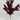 Le Fleur Tea Leaf Bush Red 16" - Artificial Non-Flowering Plants Silk