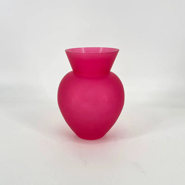 UCI Matte Raspberry Vase 7.5"H - Uncategorized Merchandise