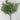 Le Fleur Frosted Dusty Miller Bush 10" - Silk