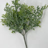 Le Fleur Frosted Dusty Miller Bush 10" - Silk