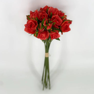 Le Fleur Rose Bundle Orange 12" - Uncategorized Silk