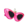 RAZ Retro Pink Sunglasses Glass Ornament 4.5" - Holiday Ornaments Merchandise