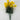 Fortune Mini Pompom Bush Yellow 19” - Silk