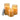 A&B Set of 3 Amber Real Flame-Effect LED Wax Candles 4", 5", 6" - Flameless Candles Candles/Fragrance