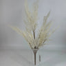 Le Fleur Asparagus Bush Cream 25" - Artificial Non-Flowering Plants Silk