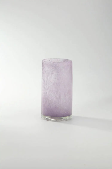 Diamond Star Pink Glass Vase 4.5" x 9"H - Uncategorized Merchandise