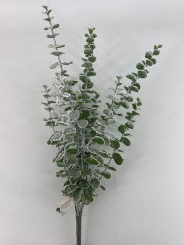 Le Fleur Snow Eucalyptus Bush x7 Green 21" - Artificial Shrubs Silk