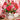 FreshCut Paper LLC Blooming Roses Pop-up Greeting Card - Greeting Cards Merchandise