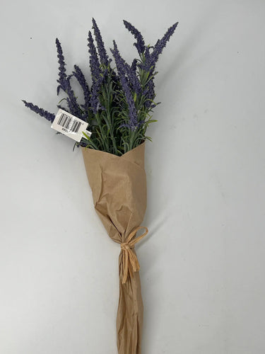 Le Fleur Lavender Bouquet Purple 15.5" - Uncategorized Silk