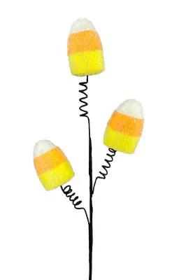 Liberty Floral Candy Corn Pick 18" - Seasonal & Holiday Decorations Silk